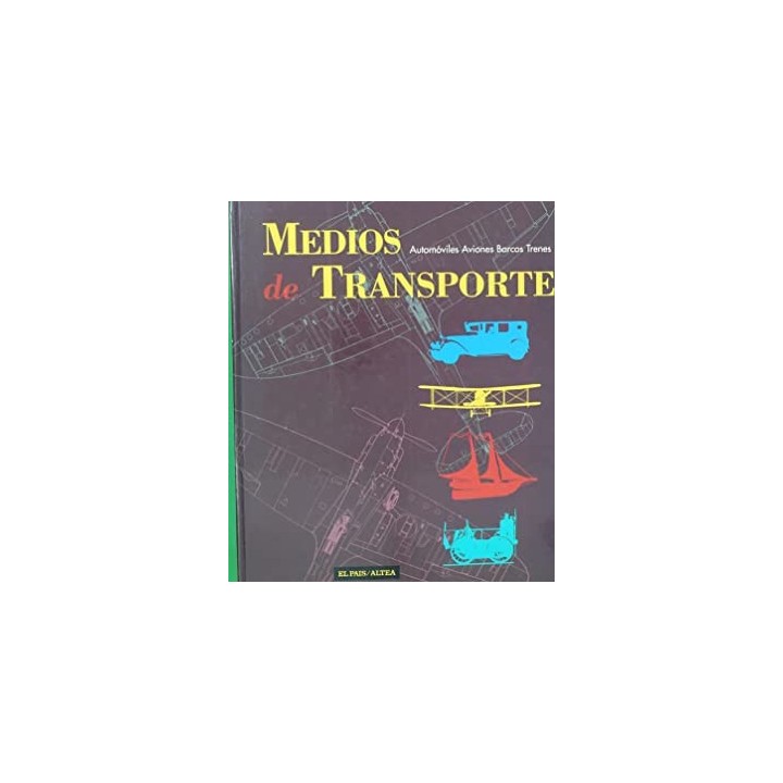 Medios De Transporte. Automóviles, Aviones, Barcos, Trenes